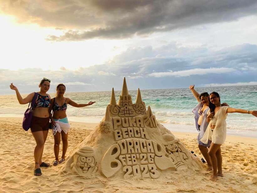 2-Hour Boracay Land Tour via Etrike - Bolabog Beach and the famous coconut tree