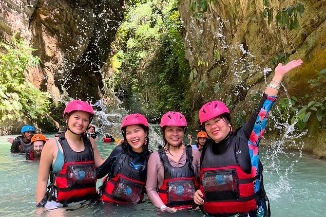 4 Hour Canyoneering Adventure at Kawasan Falls with Lunch - Rappelling, slides, swims, and jumps