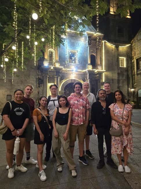 A Night in Old Manila: Intramuros Walking Tour - Finishing at Casa Manila