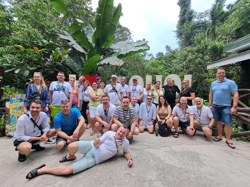 Bohol Countryside Day Tour w Lunch at Loboc River From Cebu - Loboc River Cruise with lunch aboard a floating raft