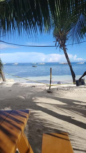 BOHOL: Dolphin Watching, Turtle Swim and Party Boat - Filipino lunch, drinks, and the party setup