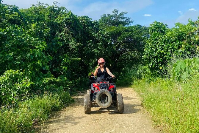 Boracay ATV Adventure - Starting safely on an electric ATV