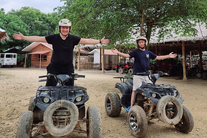 Boracay ATV Adventure - Photo stops, park attractions, and the food area