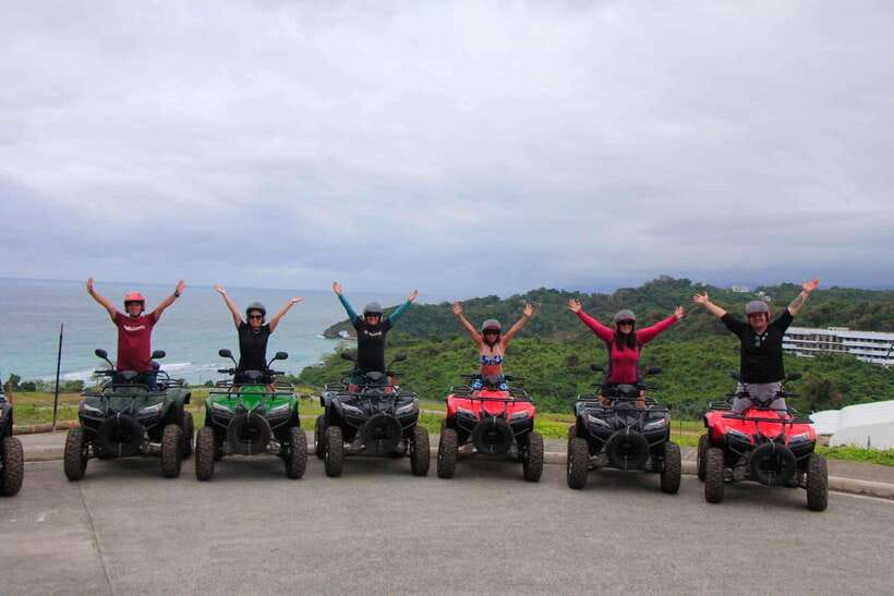 Boracay: ATV NewCoast - The View Deck stop for wide island views