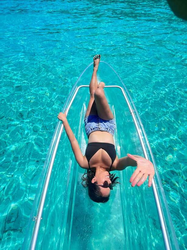 Boracay - Crystal Kayak phot-op Experience - How the 10 to 15 minutes usually work