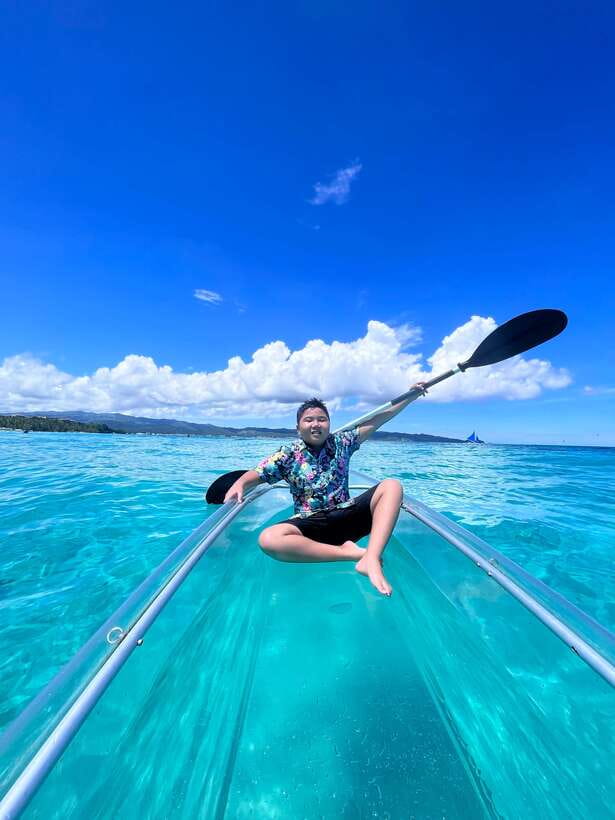 Boracay - Crystal Kayak phot-op Experience - Timing, weather, and the best light