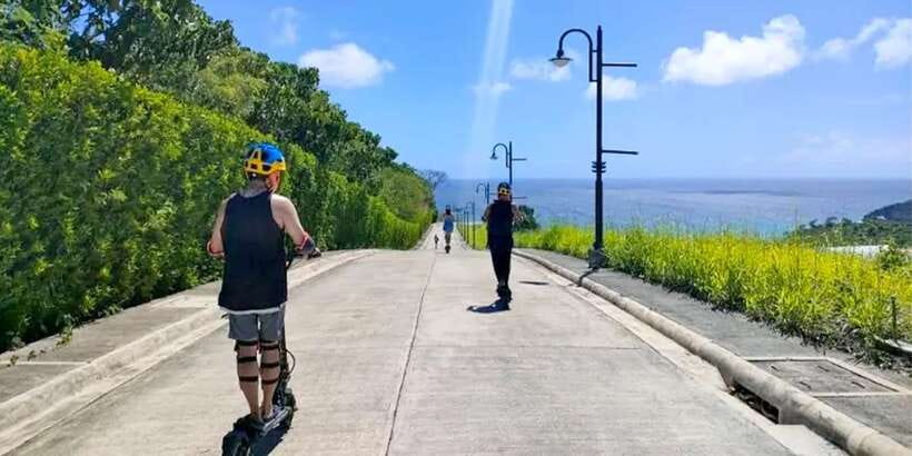 Boracay: Dualtron E-Scooter Ride - Puka Beach and Boracay’s northern edge