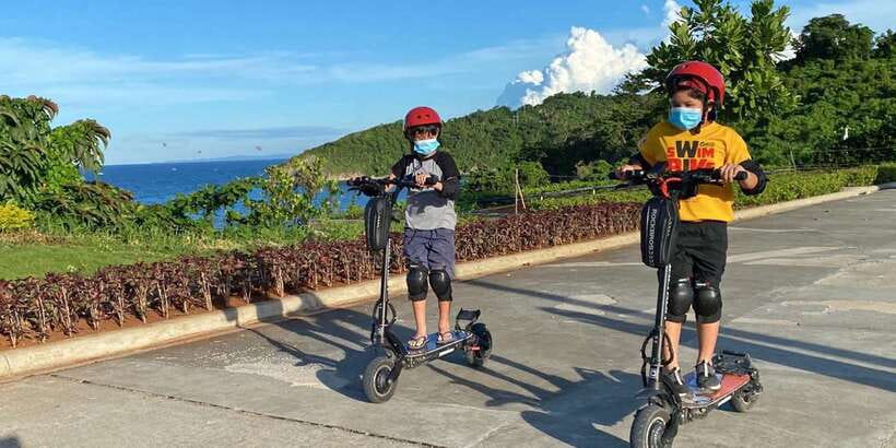 Boracay: Dualtron E-Scooter Ride - Ilig-Iligan and Diniwid Beach