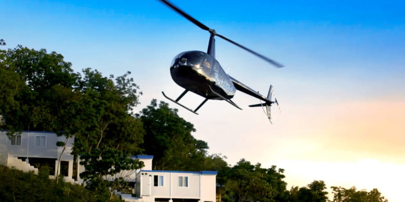Boracay: Helicopter Tour - The helipad transfer and timing