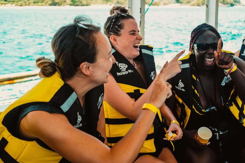 Boracay: Island Hopping & Cliff Jumping by Haqqy Life - Snorkeling and the 100 PHP environmental fee