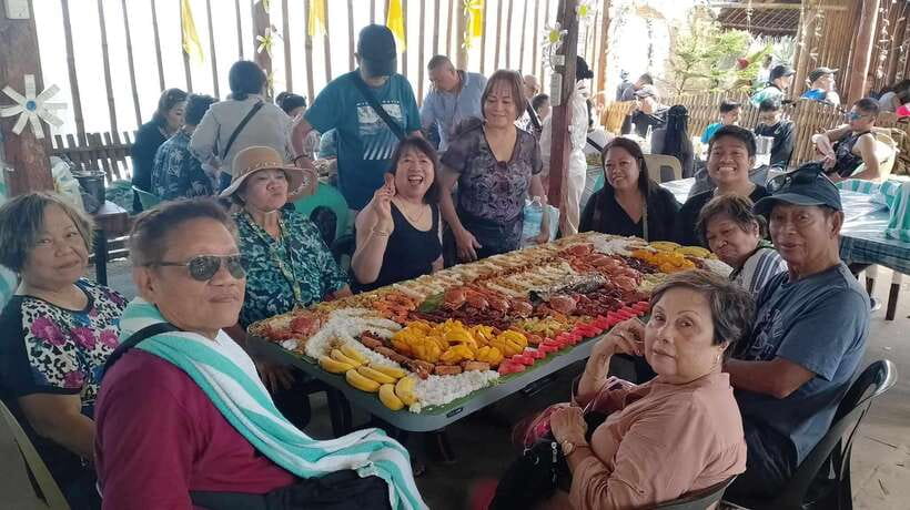 Boracay Island Hopping Experience - Filipino lunch on board