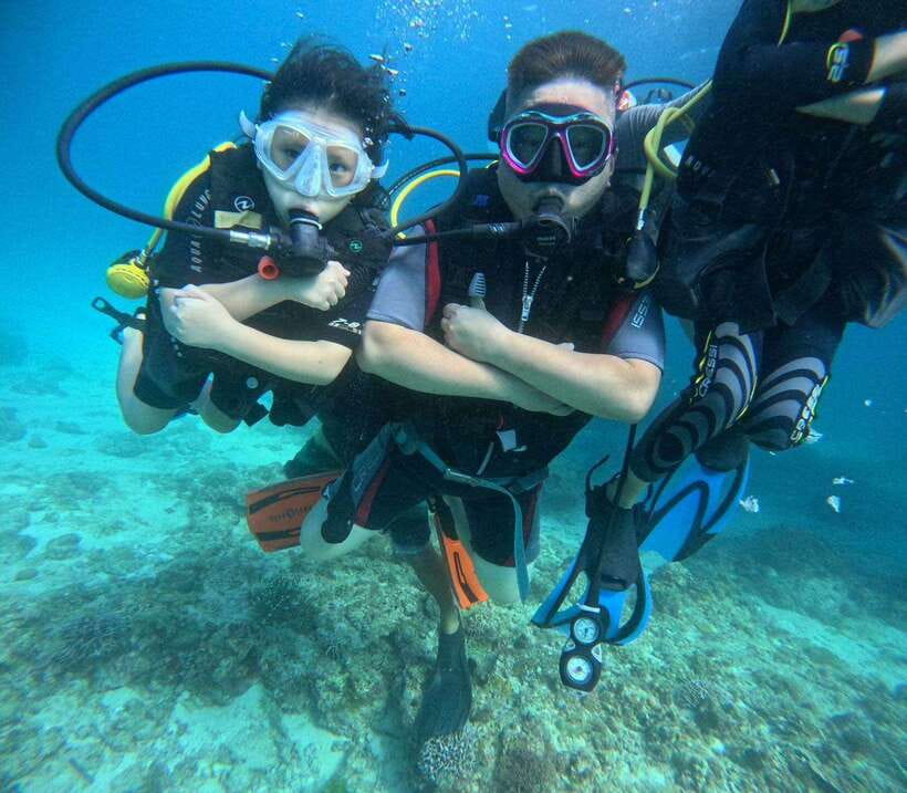 Boracay: Island Hopping with Buffet Lunch & Helmet Diving - Puka Beach, white sand and open views