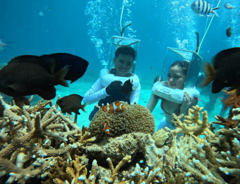 Boracay: Island Hopping with Lunch, Helmet Diving & ATV - What to pack and what to budget