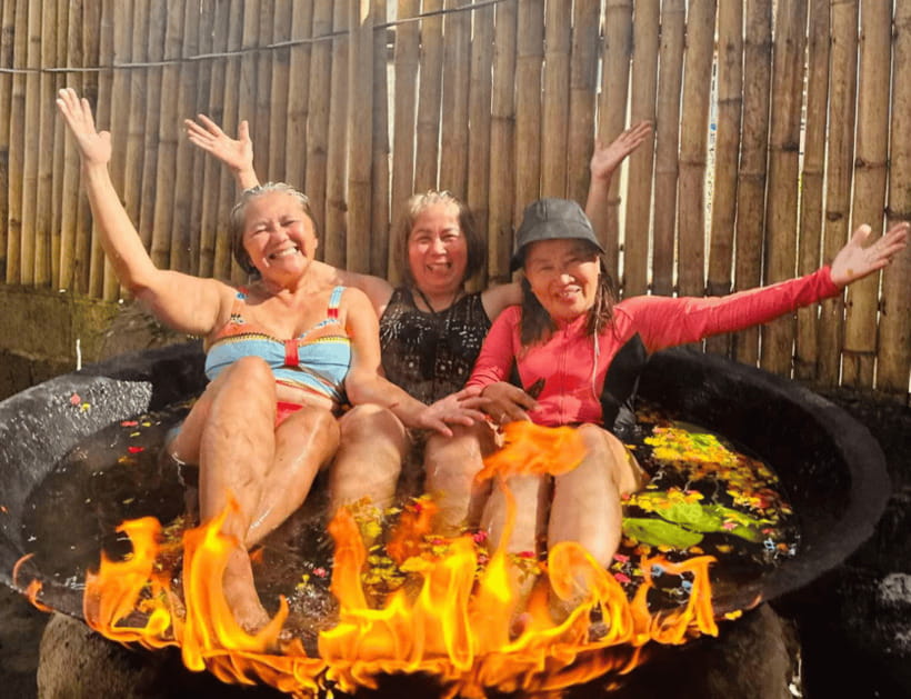 Boracay: Island Hopping with Lunch, Helmet Diving & ATV - The ATV ride changes the mood completely