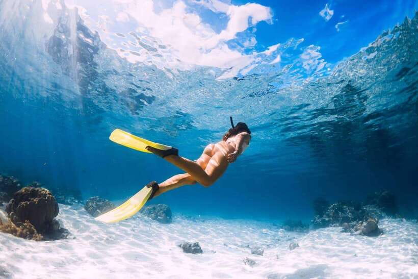 Boracay: Island Hopping with Lunch, Mainland ATV and Zipline - Island hopping by shared speedboat