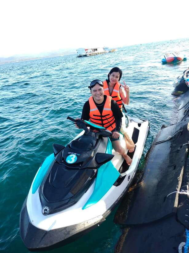 Boracay Jet Ski Adventure 30 minutes - How the jet ski setup affects your group
