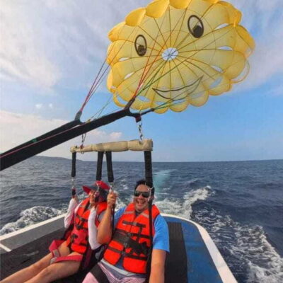 Parasailing Adventure with Insta 360-Degree Camera