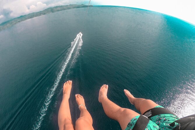 Boracay Parasailing Experience - What the view is like from above