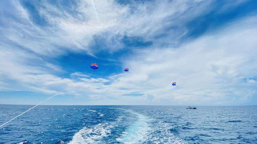 Boracay Parasailing with Insta 360 - A short flight with a big view