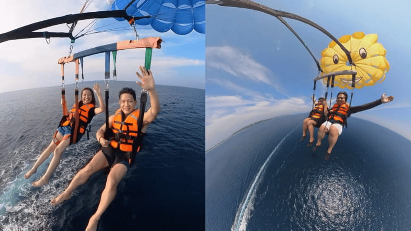 Boracay Parasailing with Insta 360 - Is $45 a fair price?