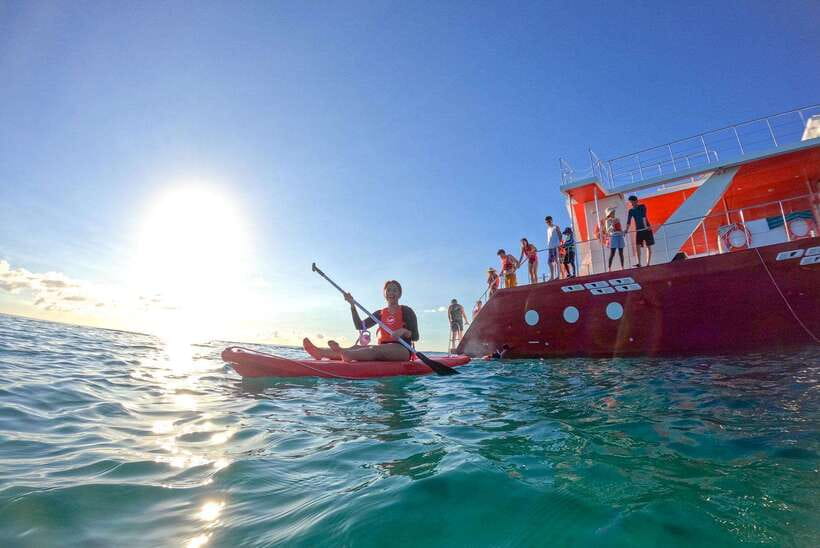 Boracay: Red Whale Party Cruise w/ Snacks & Water Activities - Four hours aboard Boracay’s largest party yacht