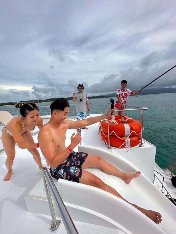Boracay Sunset Cruise with RedWhale Party Yacht - Coral Garden: your first hour in the water