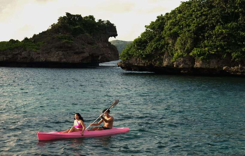 Boracay: Sunset Cruise with Water Activities - The first sail along White Beach