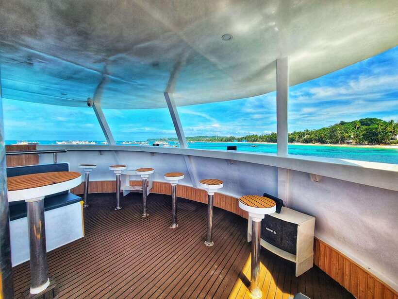 Boracay: Ultimate Party Cruise aboard the Andy World Yacht - Water Toys and Swimming Equipment