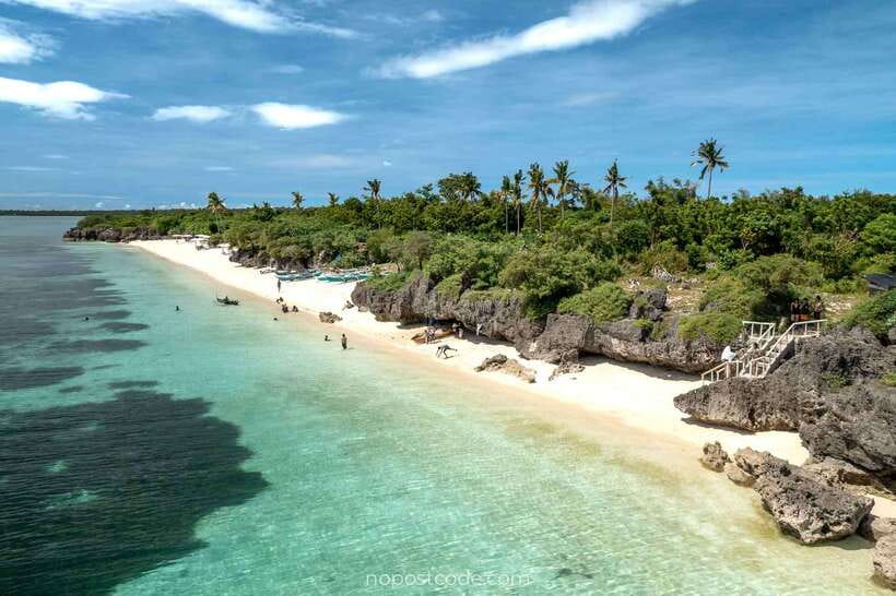 Cebu: Bantayan Island and Virgin Island Hopping Day Tour - Paradise Beach, where the name earns its keep