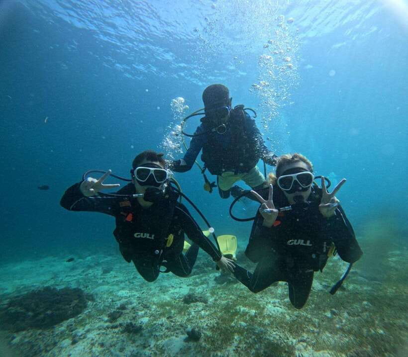 Cebu: Beach Scuba Diving Experience - What happens before you enter the water