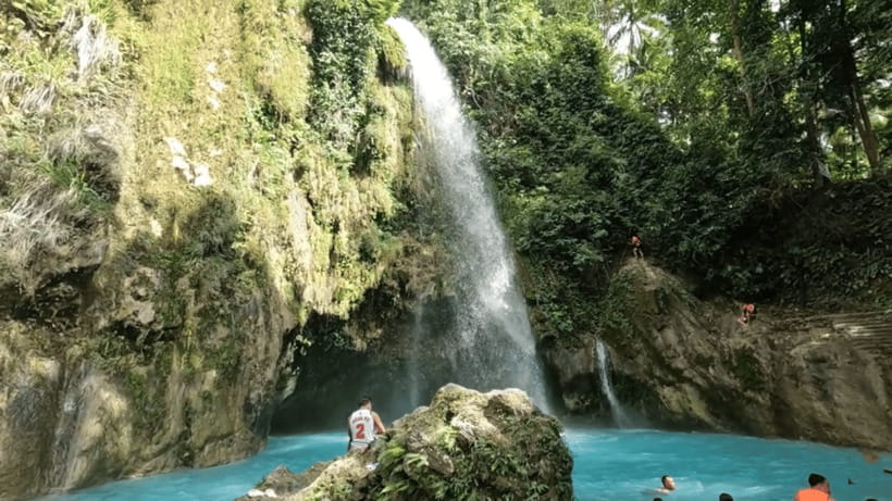 Cebu: Inambakan, Kawasan, and Mantayupan Waterfalls Tour - Inambakan Falls, a calm first stop in Ginatilan