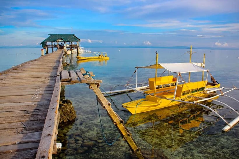 Cebu: Island Hopping 3 Islands + San Vicente Fish + Lunch - San Vicente gives you an easy first swim