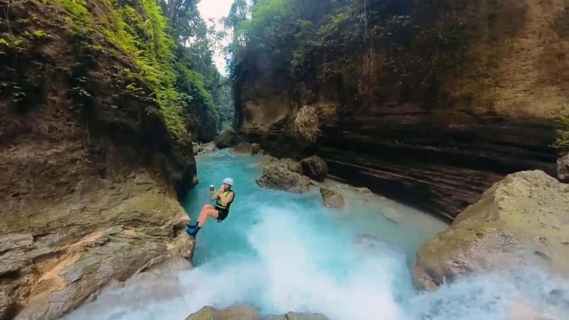 Cebu: Kawasan Falls Canyoneering Tour with Ziplining & Lunch - A full day built around Kawasan Falls