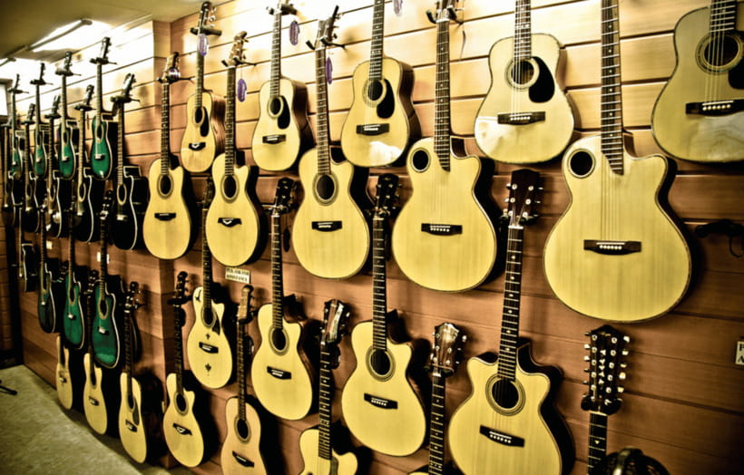 Cebu & Lapu-Lapu City Tour With Lunch at House of Lechon - Watching guitars take shape at Alegre Guitars