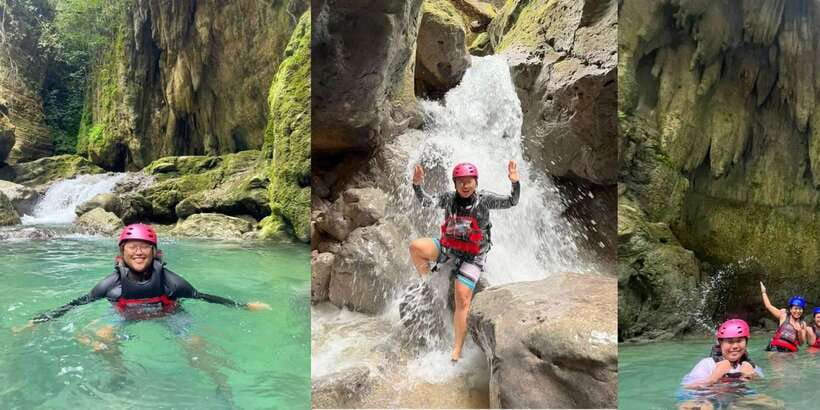 Cebu: Oslob Whaleshark Experience & Canyoneering Adventure - Three hours around Kawasan Falls