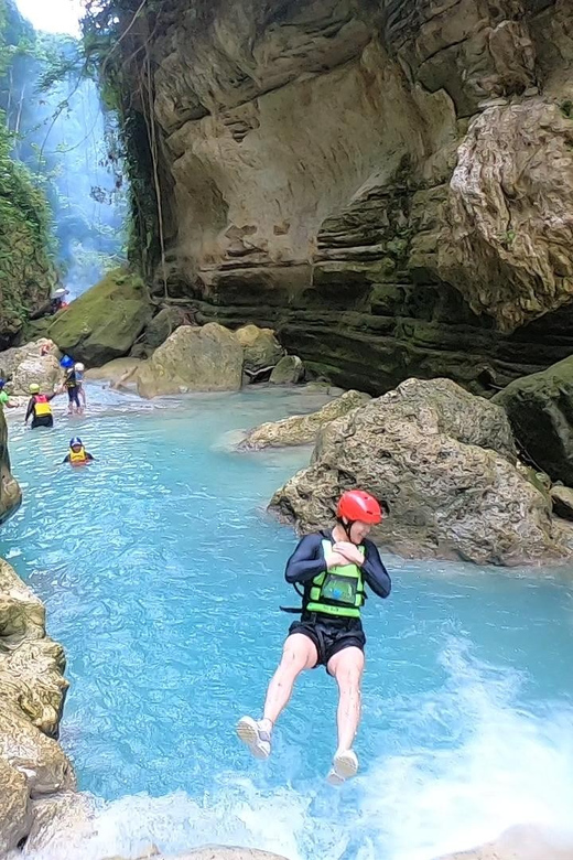 Cebu: Pescador Island, Sardines run and Kawasan Canyoneering - What to pack for a wet, active day