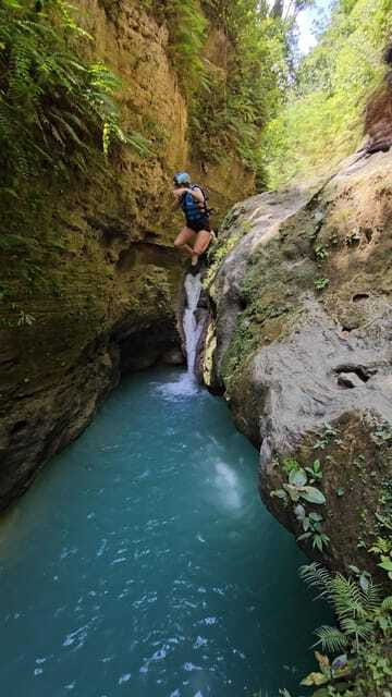 Cebu Pick-up: Full Course Kawasan Canyoneering with Lunch - Reaching Kawasan Falls after the canyon