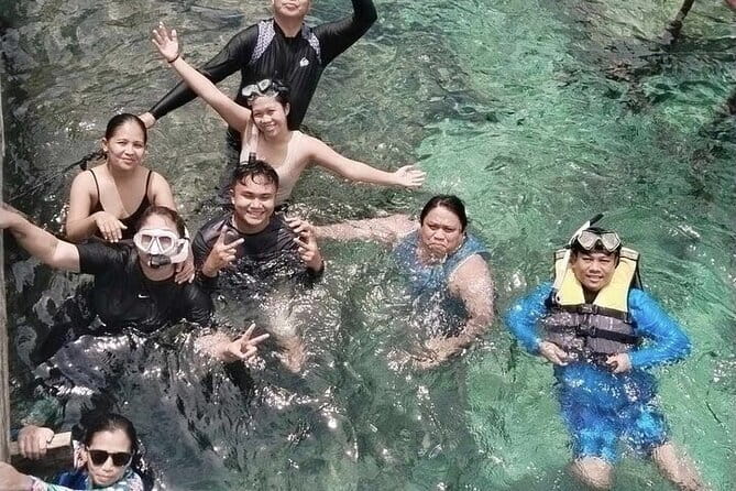 Cebu Private Tour 3 Islands Hopping Gilutungan Caohagan Nalusuan - Hilutungan: fish, coral, and the first swim
