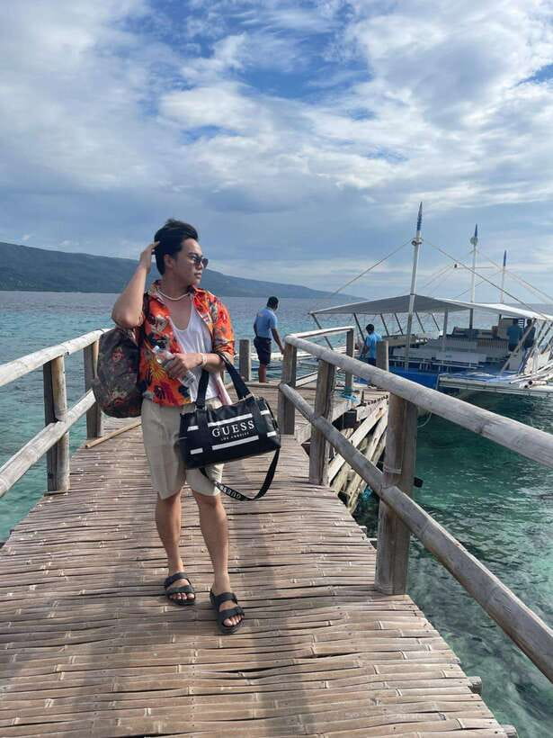 Cebu: Whaleshark Encounter, Tumalog Falls & Sumilon Sandbar - Tumalog Falls, rock curtains, and a short bike ride