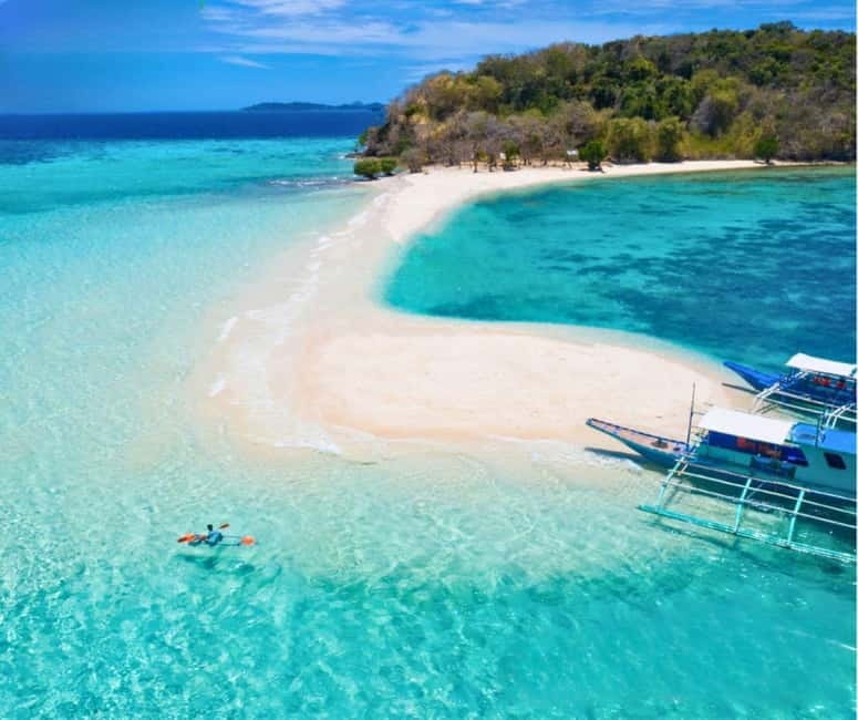 Coron: Island Escapade Tour with Lunch - Four islands and sandbars for $49