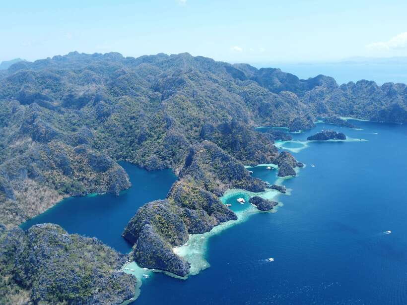 Coron: Island Tour B w/ Snorkeling & Lagoon Adventures - Coral gardens full of small marine life