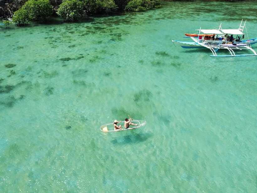CORON: Kayangan Lake, Baracuda Lake and Twin Lagoon, etc. - Twin Lagoon makes swimming part of the route