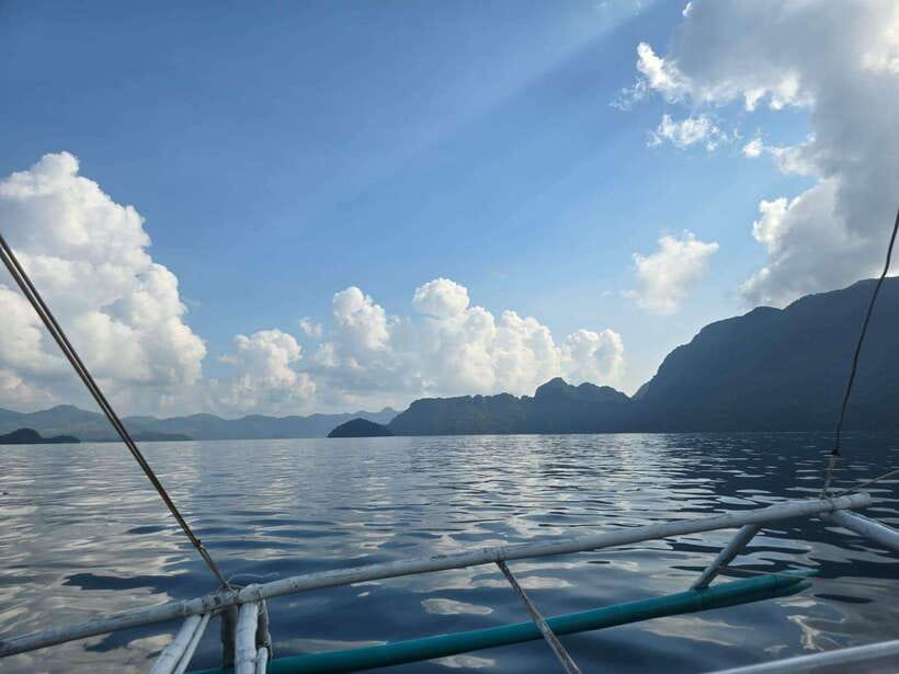 Coron: Pukaway Underground Cave Cenote & Island Hopping Tour - Leaving Lualhati Park by Private Speedboat