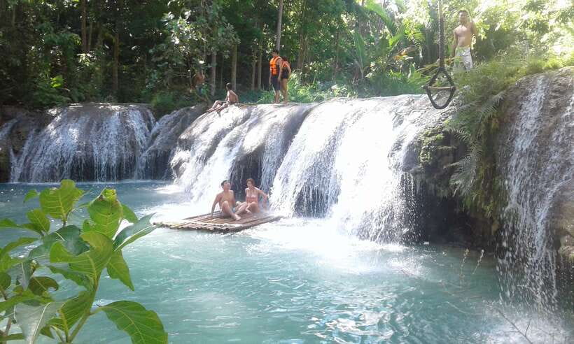 Dumaguete: Siquijor Island & Cambugahay Falls Private Tour - St. Francis of Assisi Church and the island’s first lesson