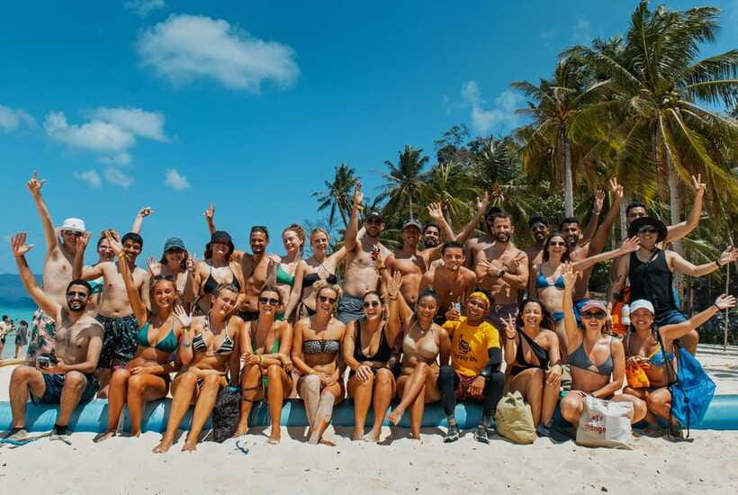 El Nido: Island Hopping Adventure by Haqqy Life - The rooftop finish at Frendz Hostel