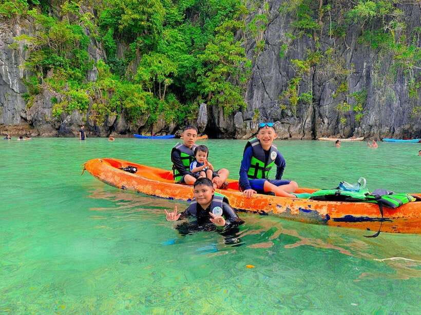 El Nido: Island Hopping Tour A - Shimizu Island adds beach time and snorkeling