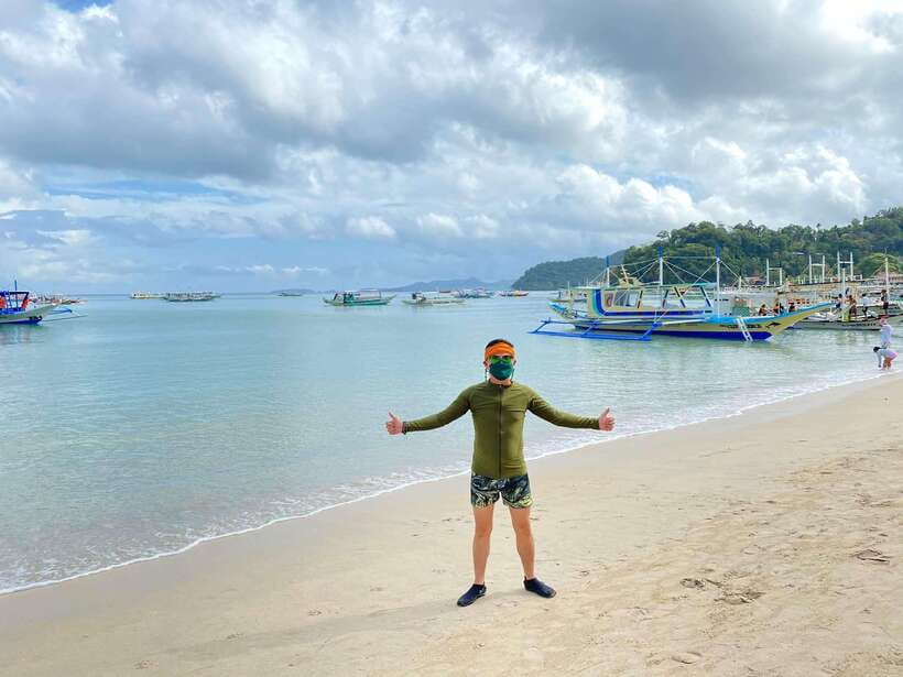 El Nido: Island Hopping TOUR A with Lunch, Transfer & EDTF - Secret Lagoon: a short passage into a natural pool