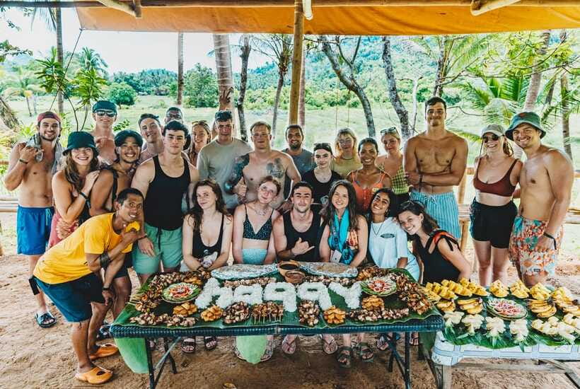 El Nido: Jeepney Adventure Tour with Lunch - Jeepney karaoke is the memorable, noisy ride home