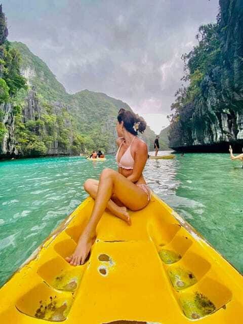 El Nido Private Tour: Adventure with Highlights from A & C - Hidden Beach offers swimming among limestone walls