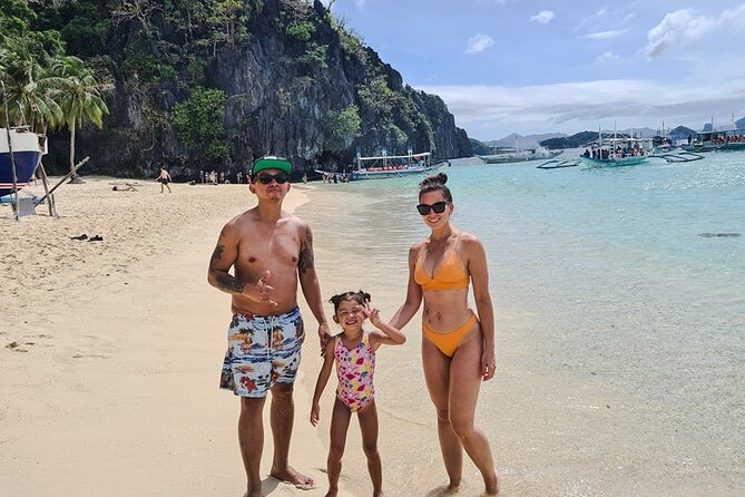 El Nido Tour D Full Day w/ Beach Lunch - Nat Nat Beach for clear water and snorkeling